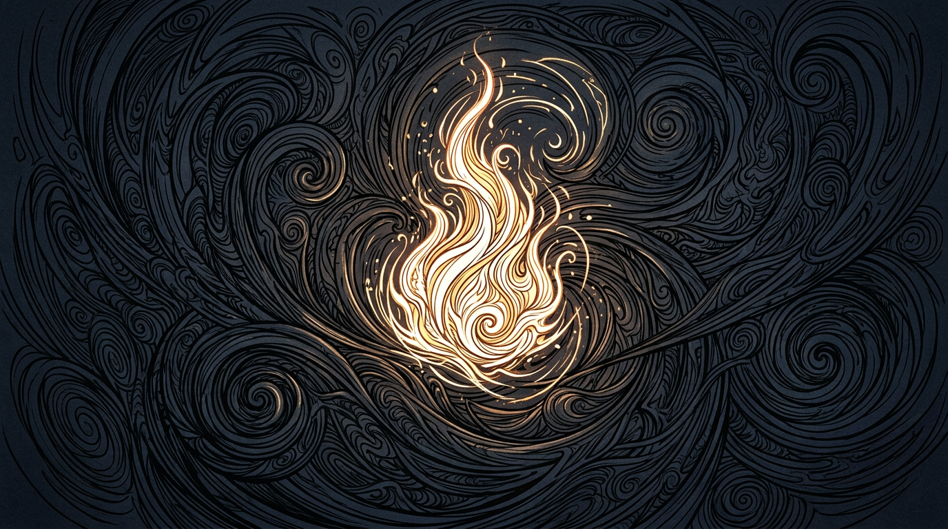 Where there is shadow, there must be flame.